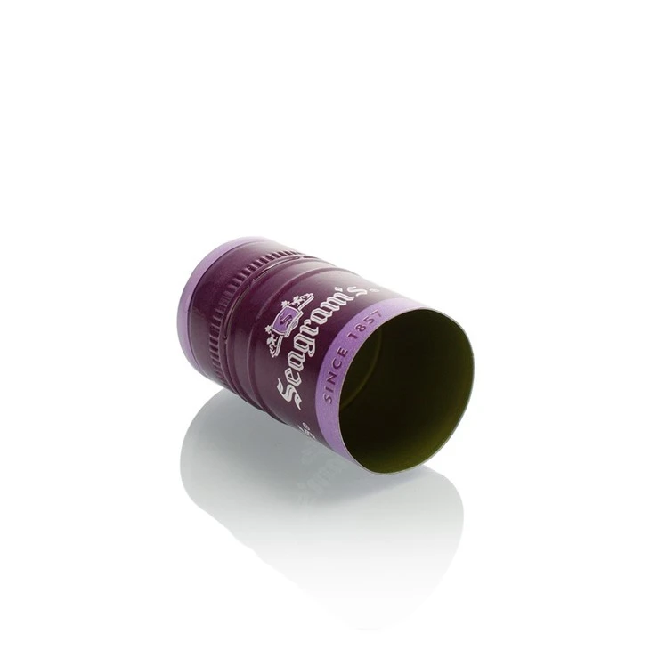 30*60mm Aluminum Cap For Wine Bottle factory